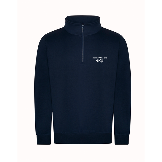 Personalised eXp Pro Embroidered Quarter-Zip Sweatshirt – Pack of 2