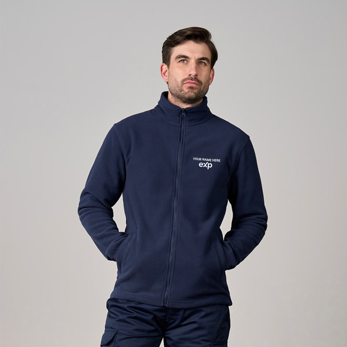 2 × eXp Pro Fleece Full Zip (Embroidered - £65.00 each - 2 pack)