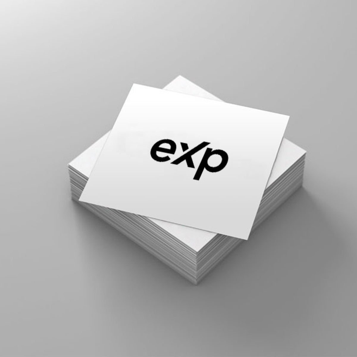 Personalised eXp For Sale Board Stickers – White – Pack of 10