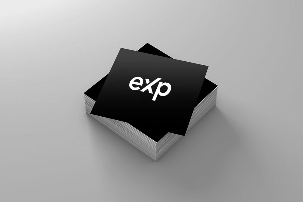 eXp 10 x For Sale Board Stickers - Black