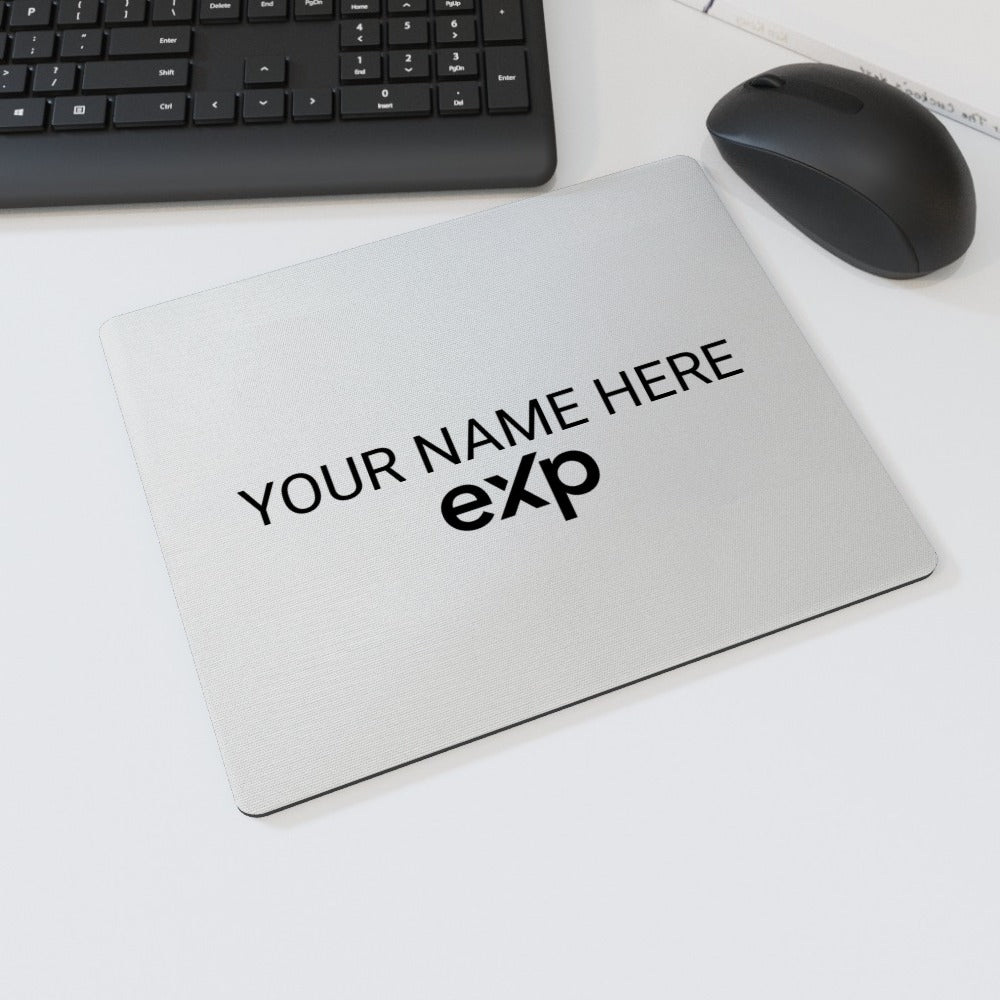 eXp White Mouse Mat 2026