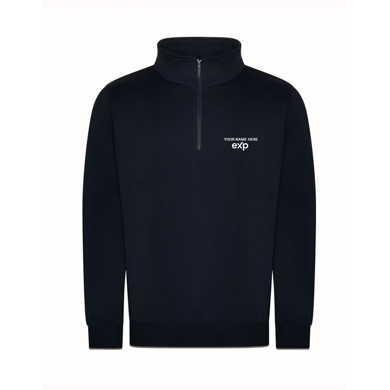 2 × eXp Pro Quarter Neck Zip Sweatshirt (Embroidered - £65.00 each - 2 pack)