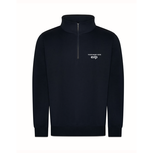 2 × eXp Pro Quarter Neck Zip Sweatshirt (Embroidered - £65.00 each - 2 pack)