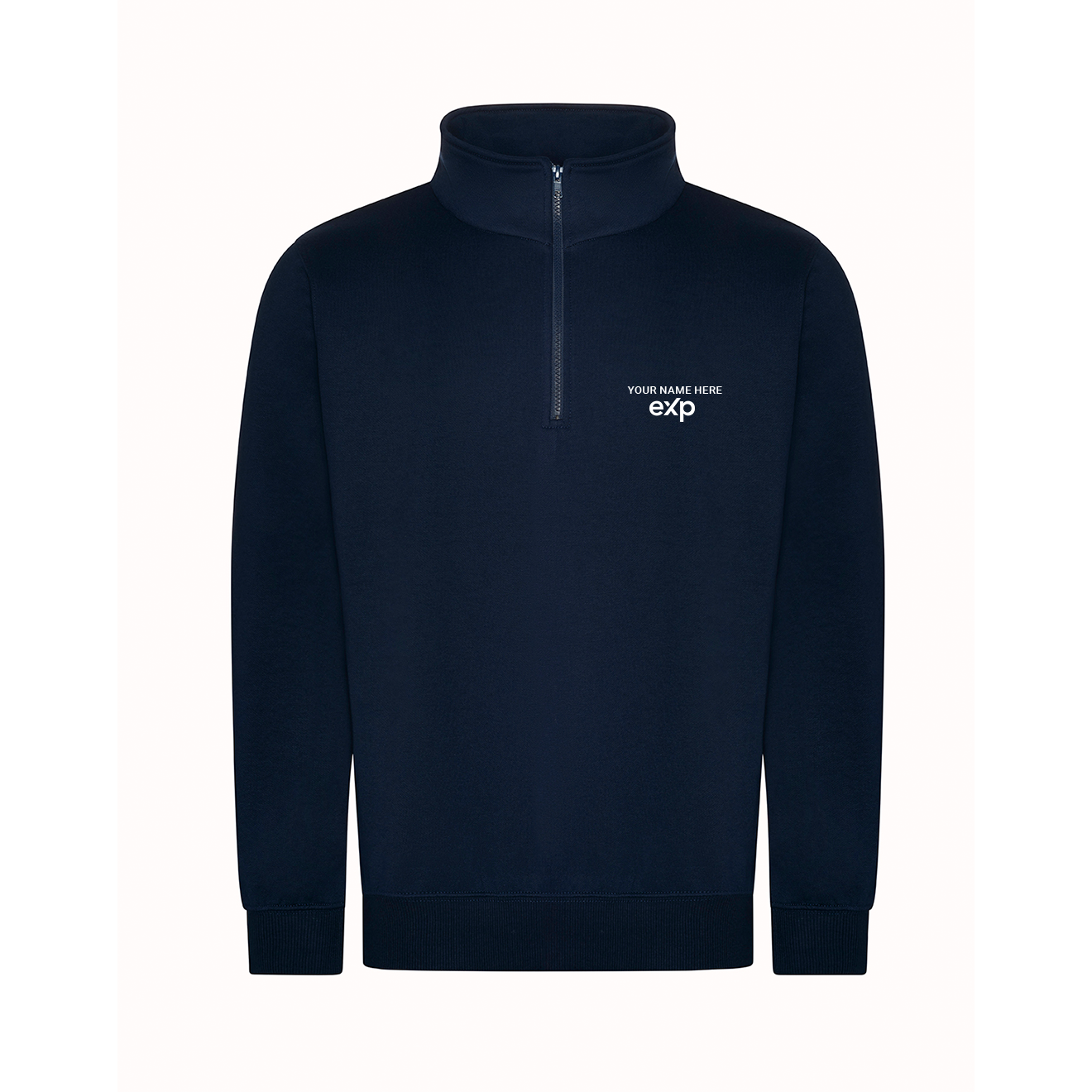2 × eXp Pro Quarter Neck Zip Sweatshirt (Embroidered - £65.00 each - 2 pack)