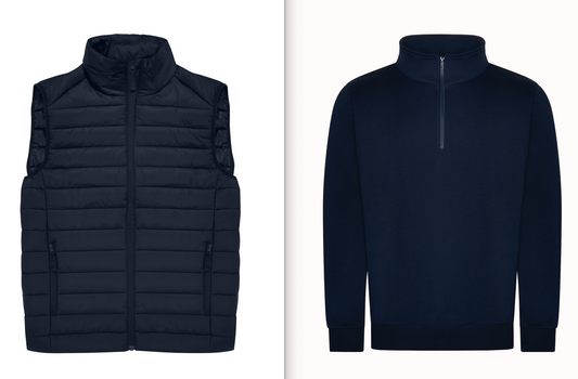 eXp Pro Gilet (Transfer Print) & eXp Pro Quarter Neck Zip Sweatshirt (2 Pack) Bundle - Save 10%