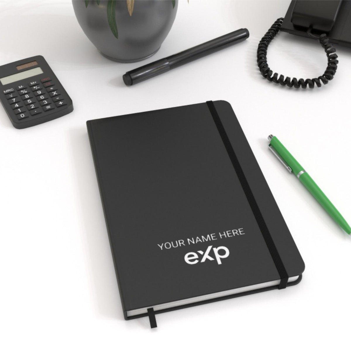 Personalised eXp Hard Cover Notebook – Agent & Client Notebook