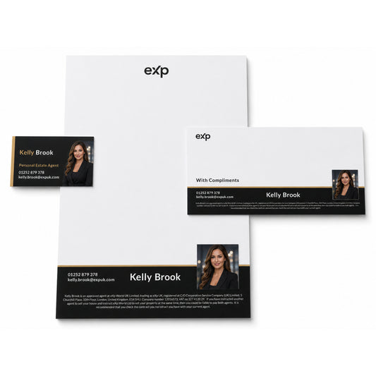 Personalised eXp Business Stationery Pack – Professional Agent Branding