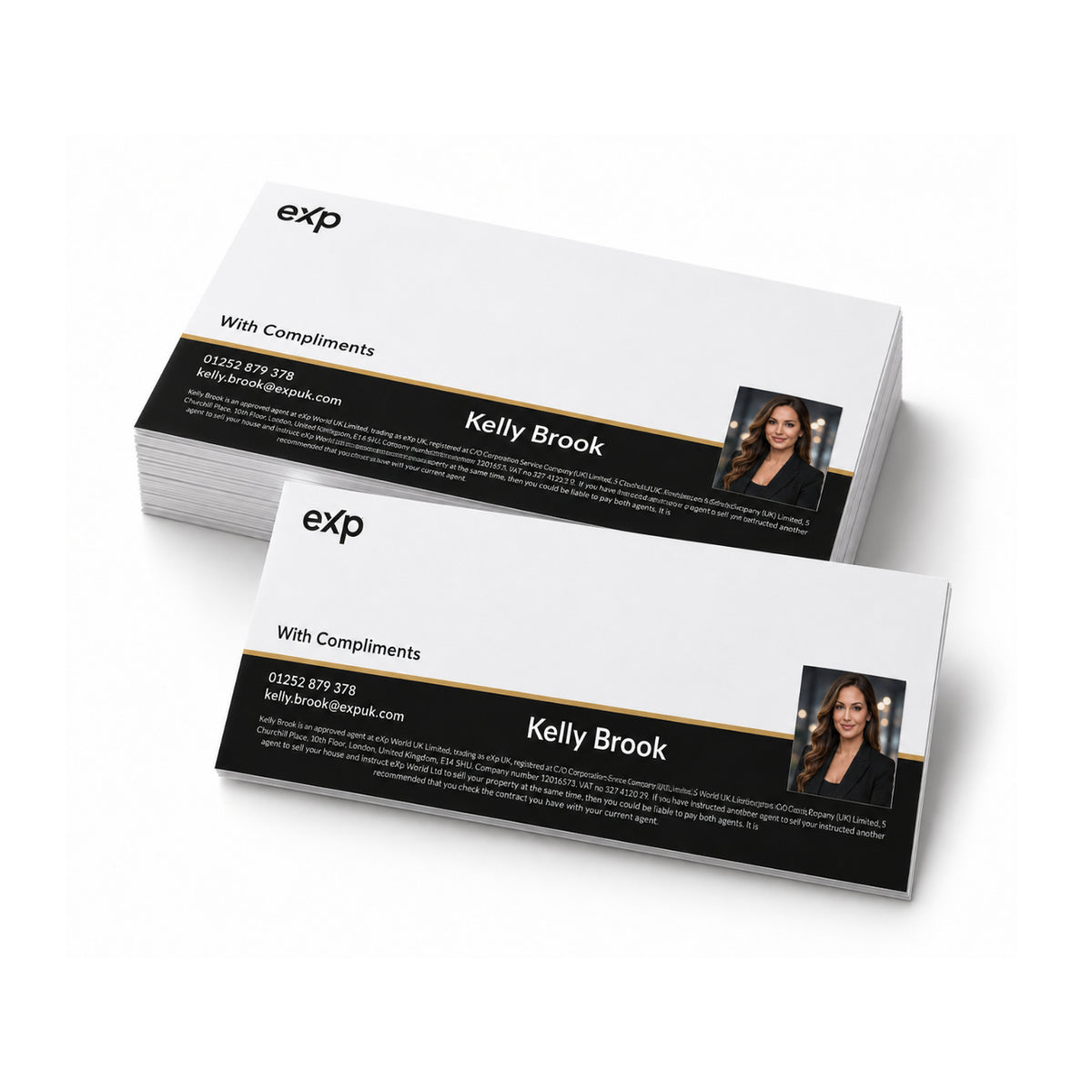 Personalised eXp Business Stationery Pack – Professional Agent Branding