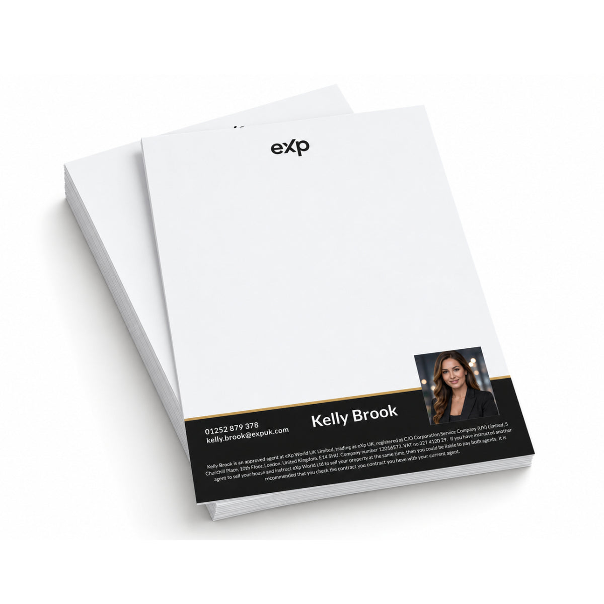 Personalised eXp Business Stationery Pack – Professional Agent Branding