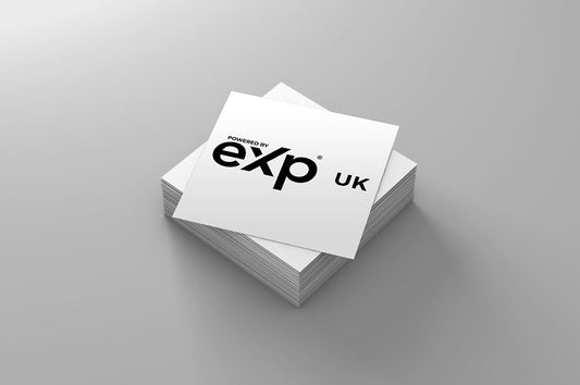 eXp 10 x For Sale Board Stickers - White