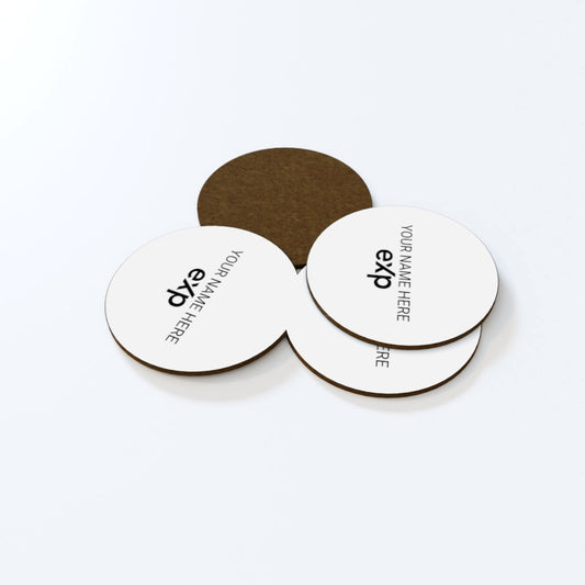 Personalised eXp Coaster Set – Client Gift & Open House Homeware